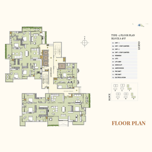 A&F Type-2 Floor Plan