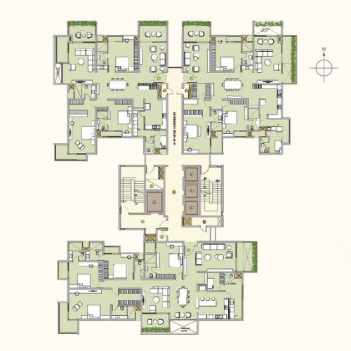 B,C,D&E Type-2 Floor Plan